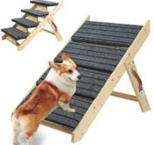 lot 178 image: YORWHIN Dog Ramp Portable Folding