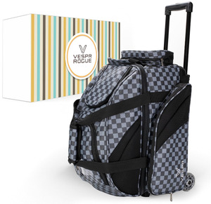 lot 183 image: Vespr Rogue Double Roller 2 Ball Bowling Bag with Included Ball Polisher