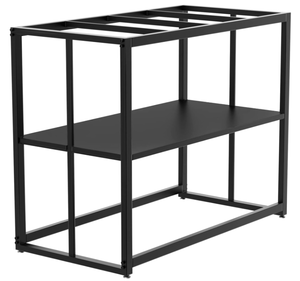 lot 191 image: Likeem Fish Tank Stand Metal Aquarium Stand 40 Gallon Aquarium Turtle Tank