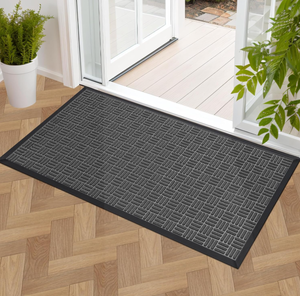 lot 253 image: Mibao Front Door Mat, Heavy Duty Durable Welcome Mat for Outdoor Indoor