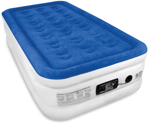 lot 274 image: Twin Size SoundAsleep Dream Series Luxury Air Mattress with ComfortCoil Technology & Built-in High Capacity Pump for Home & Camping