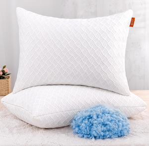 lot 276 image: LOT OF 2 OYT Memory Foam Cooling Bed Pillows for Sleeping