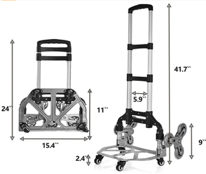 lot 299 image: Stair Climbing Hand Truck Heavy-Duty Shopping Cart