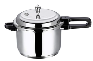 lot 418 image: Pressure Cooker Stainless Steel  Outer Lid - 7 Liter  Induction Base Cooker