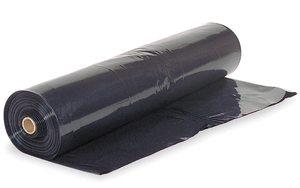 lot 421 image: Farm Plastic Supply - Black Plastic Sheeting - 10 mil - (10 x 100)