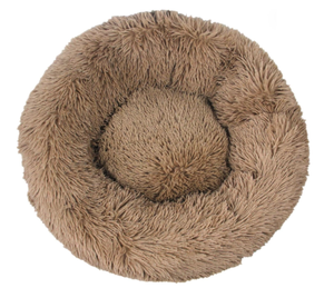lot 455 image: Calming Donut Cat and Dog Bed in Lux Fur, Measures 36