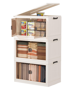 lot 461 image: Clear Storage Bin with Lid 3 Pack