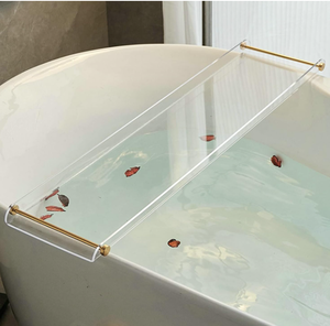 lot 462 image: Acrylic Bathtub Tray Caddy