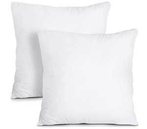 lot 464 image: Utopia Bedding Throw Pillows Insert (Pack of 2, White) - 22 x 22 Inches