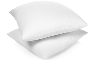 lot 468 image: 15x15 Inch Pillow Insert Pillow Forms Pack of 2 for Throw Pillow