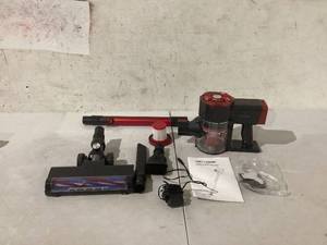 lot 500 image: PRETTYCARE 4 in 1 Lightweight Cordless Stick Vacuum Cleaner