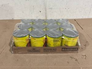 lot 162 image: LOT OF 12 Las Palmas Red Chile Sauce, Medium, 28 Ounce