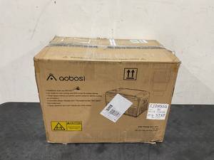 lot 1 image: AAOBOSI 12 Volt Car Refrigerator 53 Quart (50L) RV Portable Refrigerator Freezer