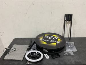 lot 8 image: MWE 360 Photo Booth Machine with Extra BatteriesPhotography Lights Remote Control