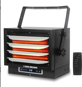 lot 28 image: KEN BROWN Electric Heater with Full-Function Remote