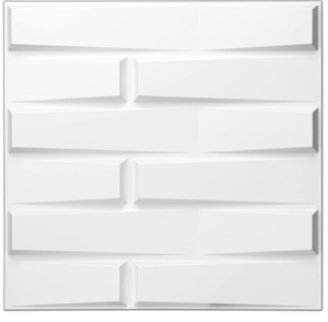lot 222 image: lot of 12 Art3d Decorative 3D Wall Panel