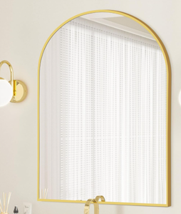 lot 236 image: NUTTUTO Gold Arched Mirror