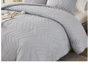 lot 362 image: Litanika Grey Queen Comforter