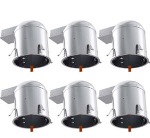 lot 365 image: LOT OF 6 Sunco Lighting Can Lights for Ceiling. MINOR TRANSIT DAMAGE