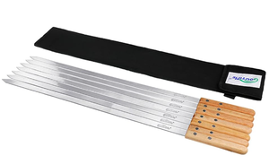 lot 370 image: LOT OF 7 Goutime Skewers for Kabobs