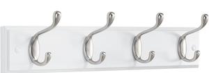 lot 404 image: AMADA HOMEFURNISHING 10 Hook Coat Rack Wall Mount