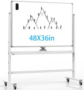 lot 42 image: SUODUN Mobile Whiteboard,Rolling Magnetic Whiteboard