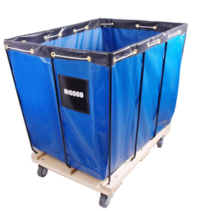 lot 74 image: HIGOOD Basket Trucks Blue 12 Bushel Knock Down Truck, 15.0 cu. ft