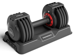 lot 95 image: Mangko Adjustable Dumbbell 25LB Single Dumbbell 5 in 1 Free Dumbbell Weight Adjust