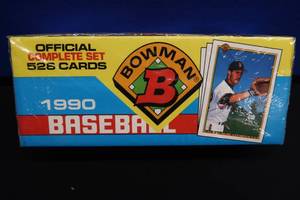 lot 4 image: BOWMAN OFFICIAL COMPLETE UNOPENED SET