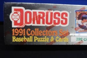lot 14 image: UNOPENED COLLECTORS SET  DONRUSS 1991