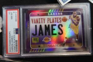 lot 18 image: PSA GRADED LeBRON JAMES HOLO PLUS LOTS MORE