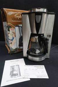 lot 30 image: NEW IN BOX CAFE VALLNCIA COFFEE POT