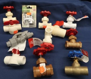 lot 64 image: NEW PLUMBING SHUT OFFS
