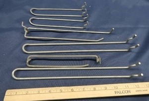 lot 70 image: PEG BOARD HOOKS