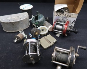 lot 118 image: MISC REELS AND PARTS