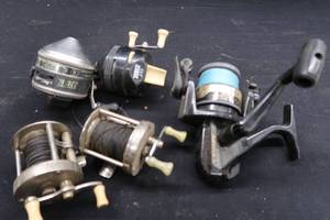 lot 119 image: MISC VINTAGE REELS