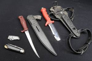 lot 124 image: WONOKA DIVE  SCUBA  KNIFE PLUS