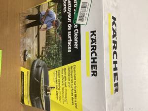 Karcher 15 in. Universal Surface Cleaner Attachment for Gas Power Pressure Washers Rated 2600-3200 PSI - 14 in. Quick-Connect Customer Returns See pictures
