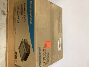 Panasonic Whisper Fit EZ Quiet 80 or 110 CFM Ceiling Low Profile Dual Speed Bath Exhaust Fan Customer Returns See pictures