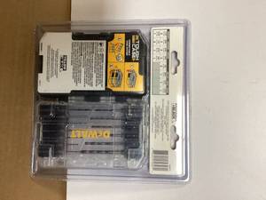 DEWALT Black and Gold Impact Ready Metal Drill Bit Set (18-Piece) Customer Returns See Pictures