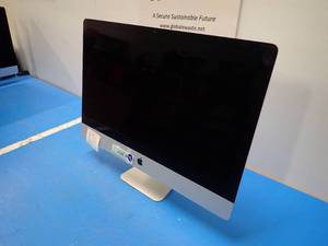 lot 4 image: Apple&nbspiMac13,2 AIO PC &nbspINTEL CORE I5-3470 3.2 Ghz  16GB DDR3 SDRAM  1TB HD  121GB HD  Includes IOS and power cable 