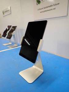 lot 28 image: 2019 Apple&nbspiPad Air A2153  64GB of storage  Cellular Carrier Unlocked  Includes Charging Cable&nbspIncludes iPad Stand  Light scratches on screen 