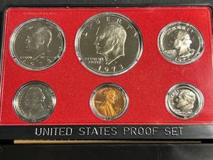lot 12 image: 1973 US PROOF SET