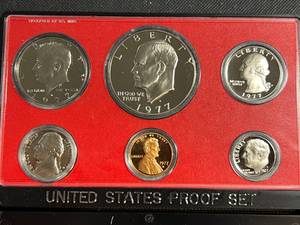 lot 16 image: 1977 US PROOF SET