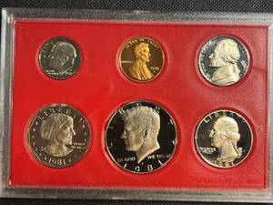 lot 20 image: 1981 US PROOF SET