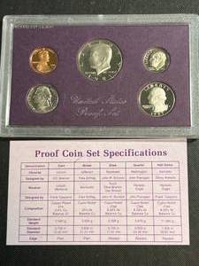lot 25 image: 1987 US PROOF SET