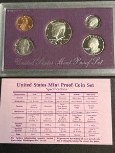 lot 29 image: 1991 US MINT PROOF SET