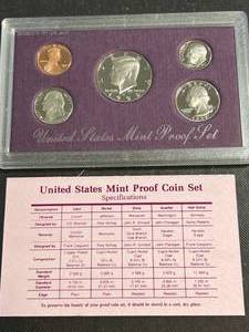 lot 30 image: 1992 US MINT PROOF SET