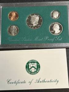 lot 36 image: 1997 US MINT PROOF SET