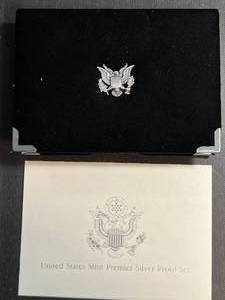 lot 66 image: 1998 US MINT PREMIER SILVER PROOF SET